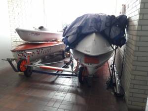 Abbau der Kinder und Jugendboote