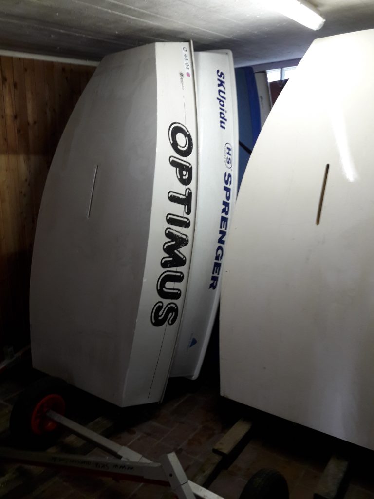 Optis im Winterlager