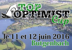 Optimistenregatta im Royal Yacht Club Warche in Bütgenbach Belgien