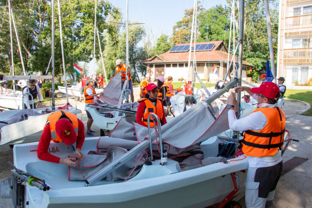 Aufbau der Boote
Eurosail 2023