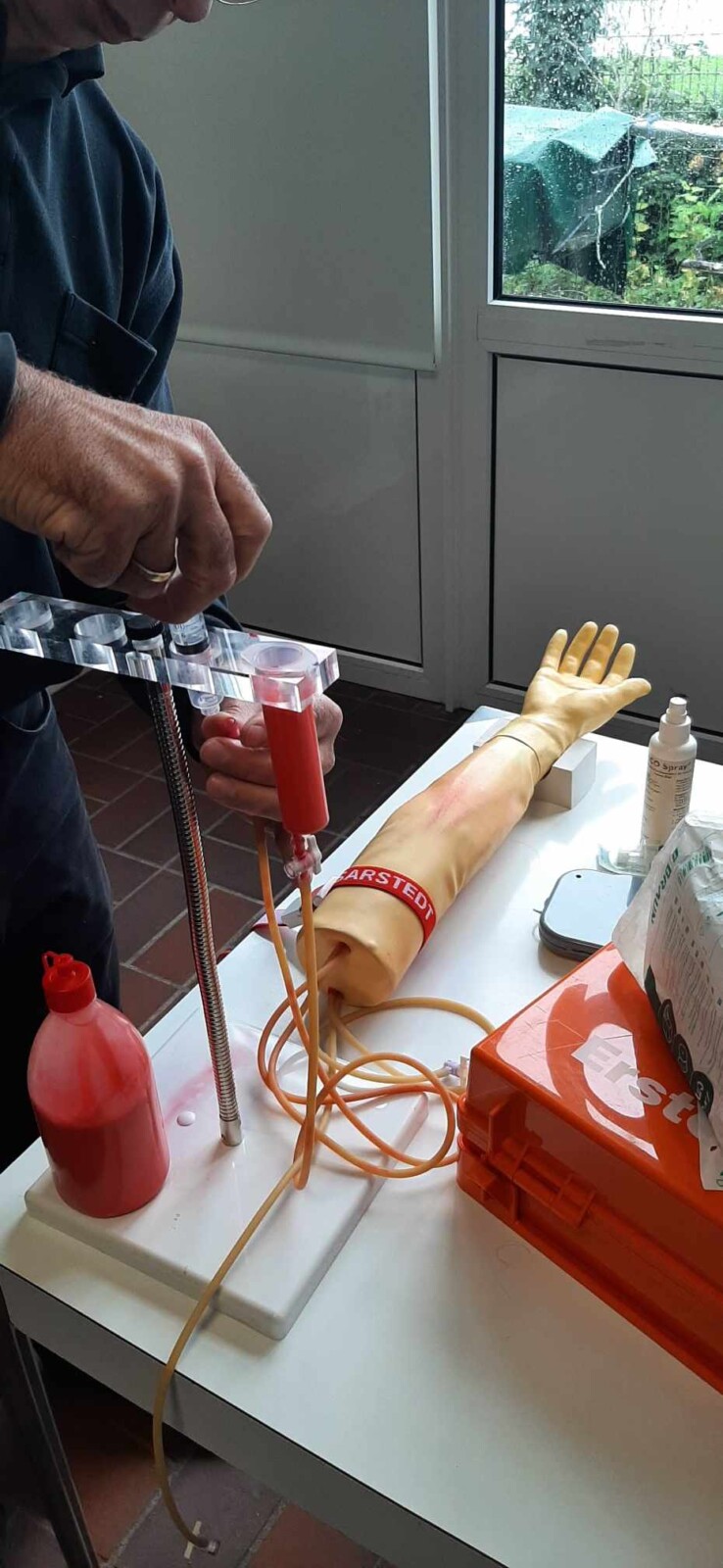 Medizin an Bord im SKU-Clubhaus, Daniela Berg